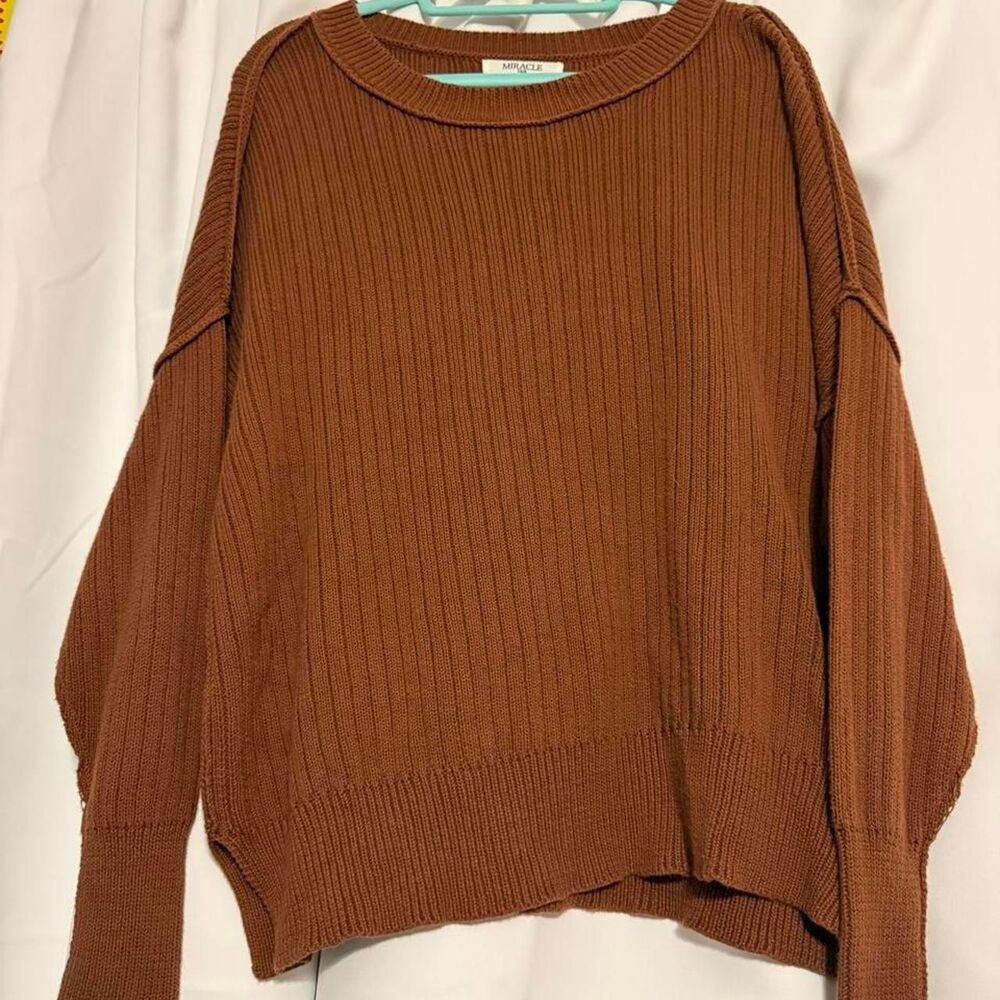 Miracle Women's Brown Jumper